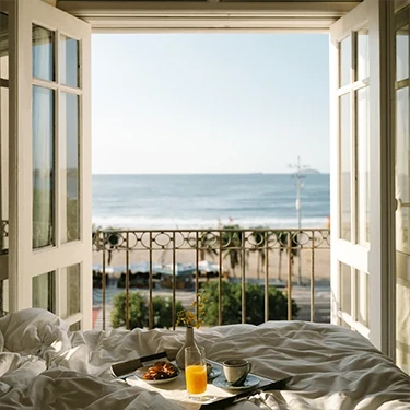 Breakfast in bed - Rio de Janeiro - Brazil